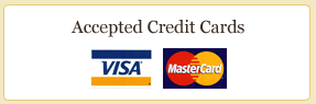 Accepted Credit Cards